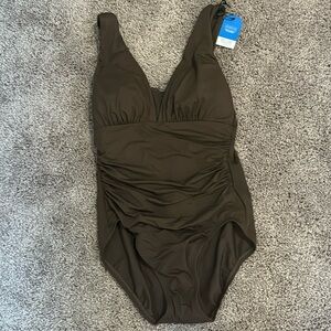 Lands End One Piece Bathing Suit